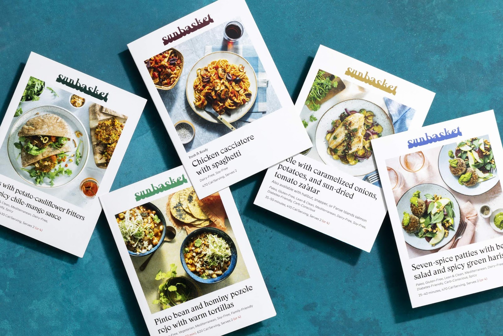 small pile of our recipe cards